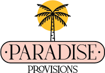 Paradise Provisions Logo - Light Pink